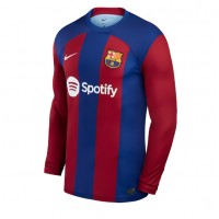 Barcelona Hjemmebanetrøje 2023-24 Langærmet